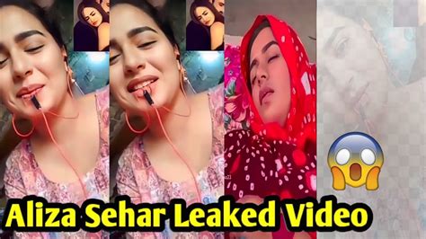 aliza sehar leaked video xxx